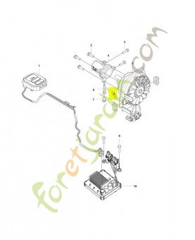 Support husqvarna ref. 503911001