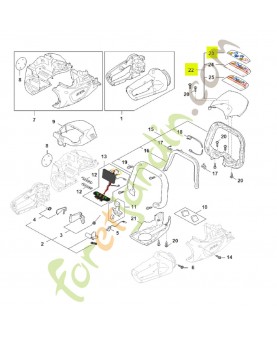 Protège-main stihl réf. HA06-790-9100