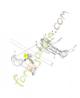 Ressort husqvarna réf : 593652801