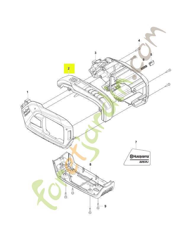 Carter Husqvarna réf : 591461801