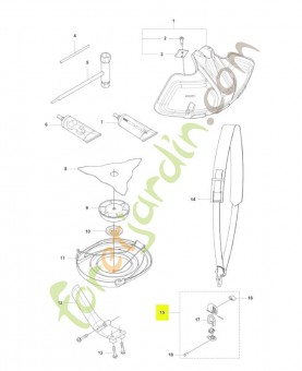 Œillet husqvarna réf : 537353601