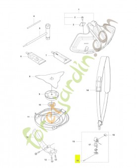 Vis husqvarna réf : 725233151