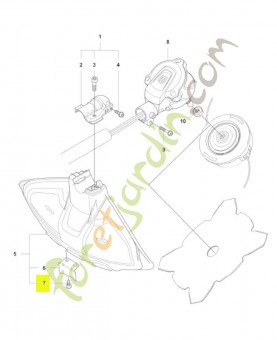 Vis husqvarna réf : 576275601