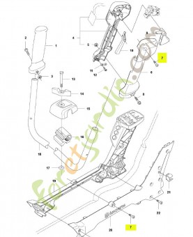 Vis husqvarna réf : 580292901