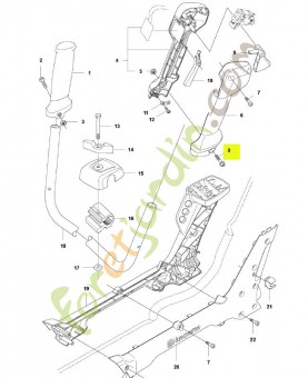 Vis husqvarna réf : 525755109