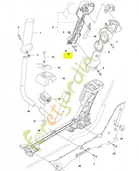 Vis husqvarna réf : 525887401