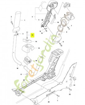 Vis husqvarna réf : 725238481