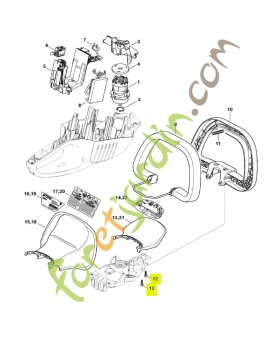 Vis cylindrique IS-P4x14 stihl réf. 9074-478-3005