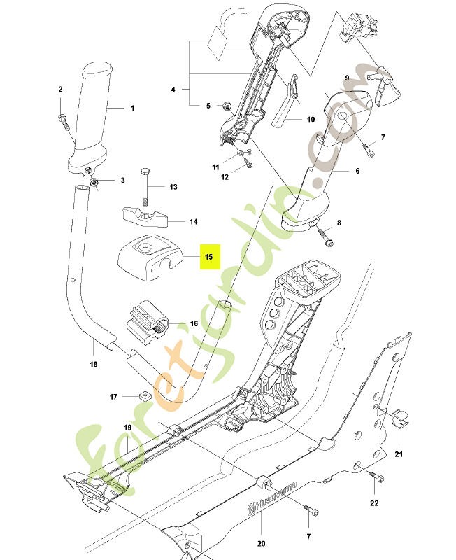 Carter husqvarna réf : 576220101