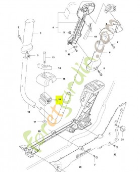 Collier de serrage husqvarna réf : 544020901