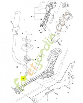 Protection d'usure husqvarna réf : 577245302