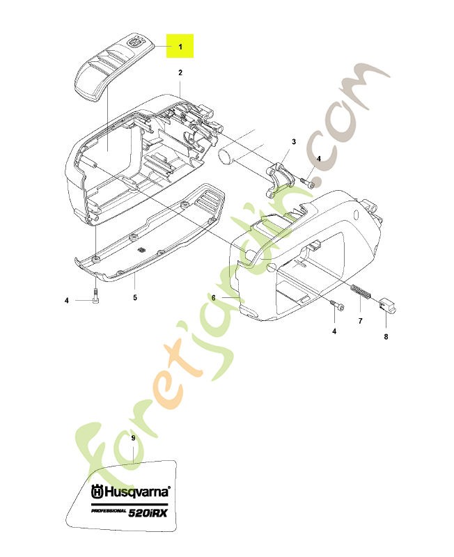 Carter husqvarna réf : 577014101