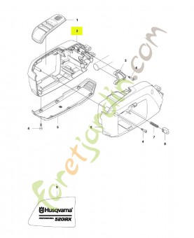 Carter husqvarna réf : 577007603
