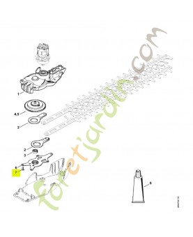 Vis cylindrique stihl réf. 9075-478-2995
