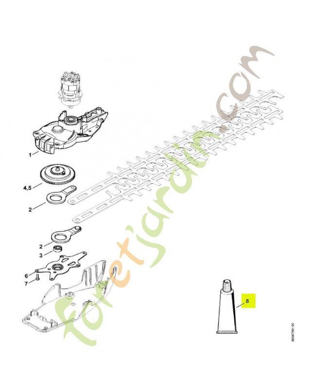 Graisse universelle stihl réf. 0781-120-1109