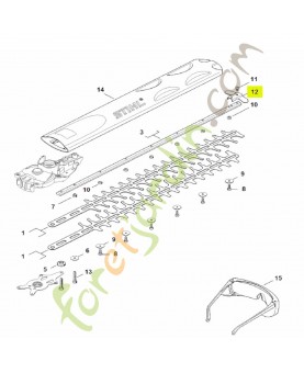 Protège-guidage stihl réf. 4818-792-9000