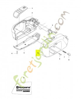 Carter husqvarna réf : 577013002