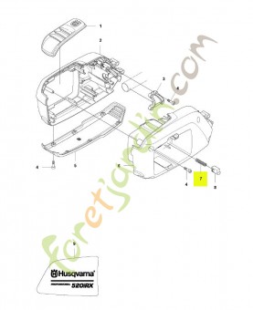 Ressort husqvarna réf : 585480001