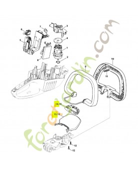 Protège-main HSA 86 stihl réf. 4851-790-9106