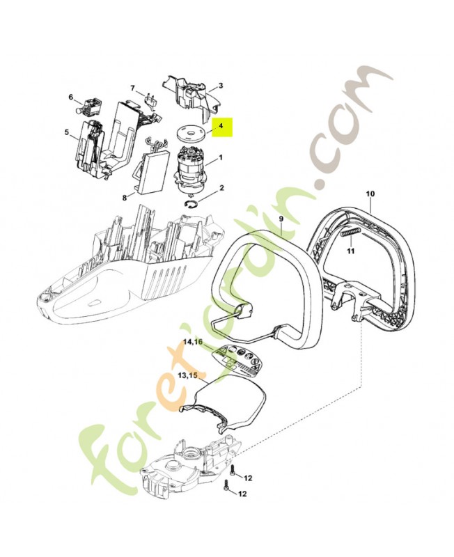 Filtre stihl réf : 4851-084-2600