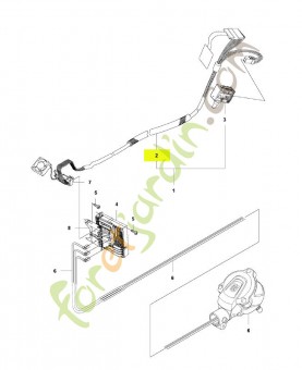 Câblage complet husqvarna réf : 582713801