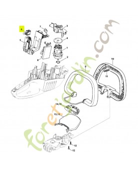 Commutateur m/a stihl réf. 4851-430-0502