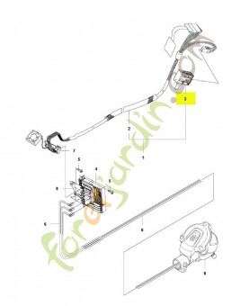 Interrupteur husqvarna réf : 582050701