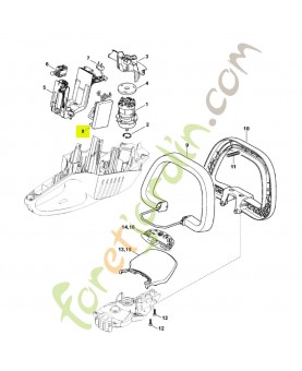 Module électronique stihl réf. 4851-430-1405