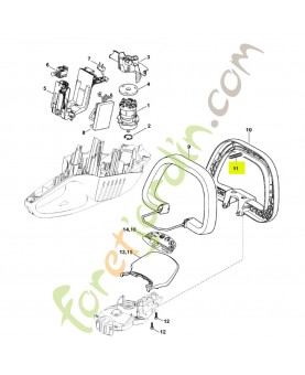 Ressort de pression stihl réf. 6460-716-2400