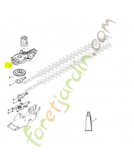 Carter de réducteur stihl réf. 4851-640-0501