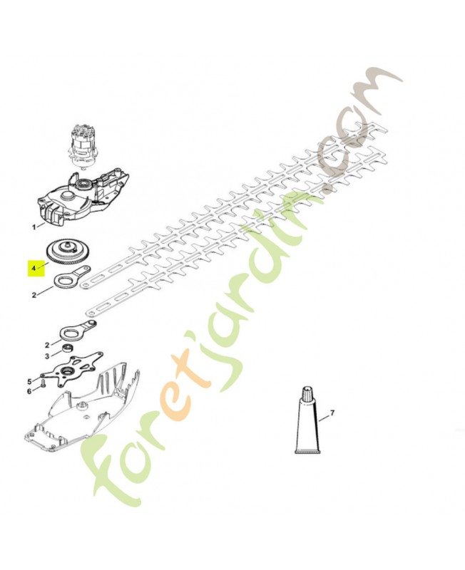 Excentrique stihl réf. 4851-640-1603