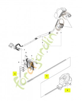 Moteur husqvarna réf : 577022106