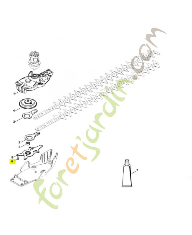 Vis cylindrique stihl réf. 9075-478-2995