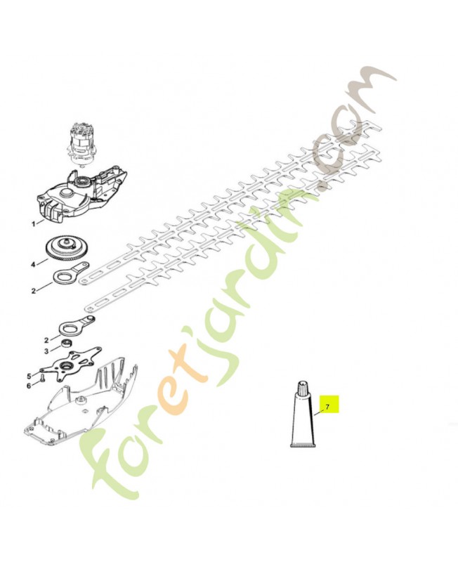 Electric Gear Grease 80 g stihl réf. 0781-516-1004