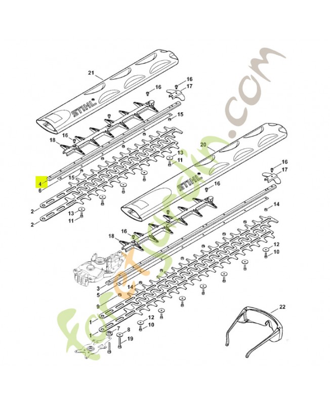 Guide stihl réf. 4851-713-6708