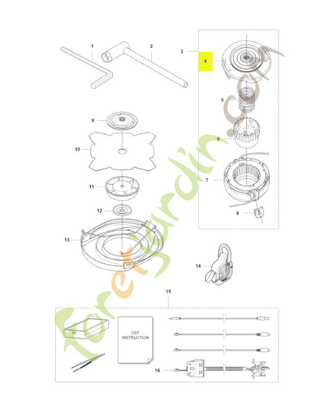 Carter complet husqvarna réf : 585510802