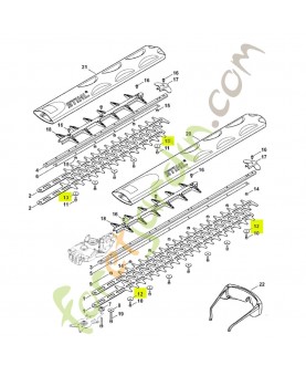 Rondelle stihl réf. 9298-003-3540 en stock