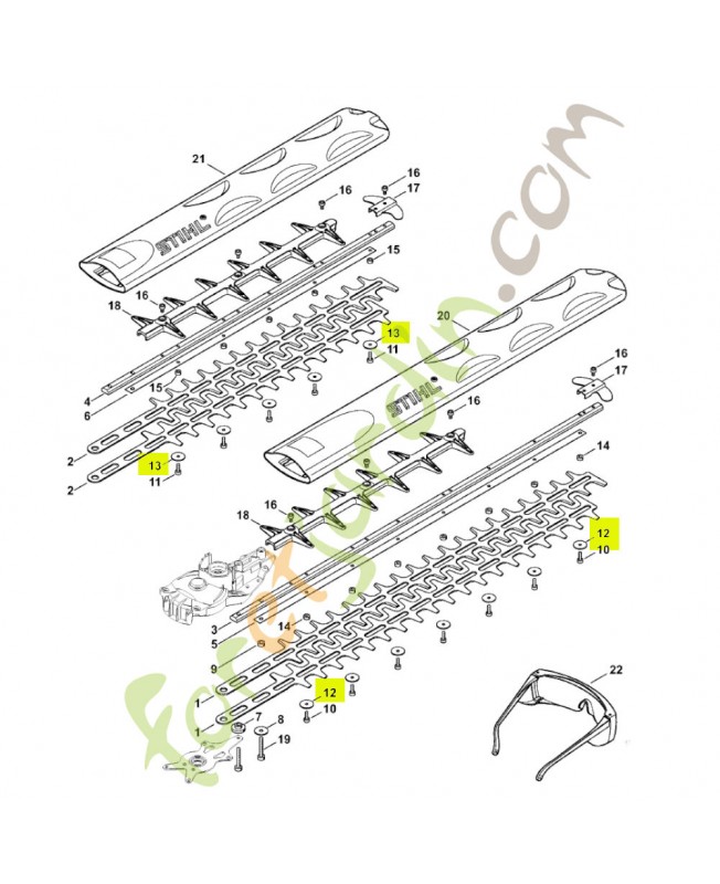 Rondelle stihl réf. 9298-003-3540 en stock
