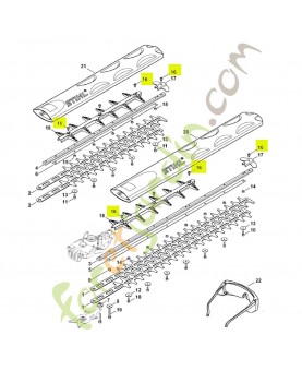 Vis cylindrique IS-D4x8 stihl réf. 9075-478-0630