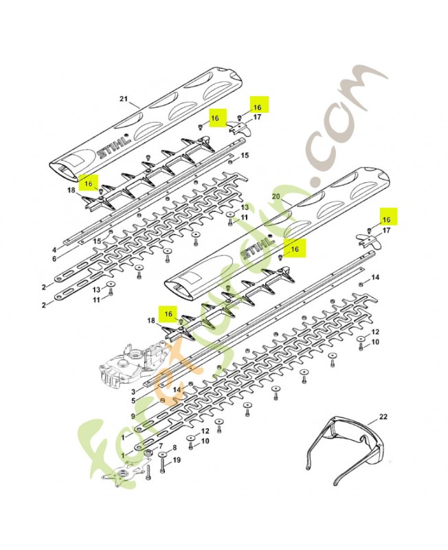 Vis cylindrique IS-D4x8 stihl réf. 9075-478-0630