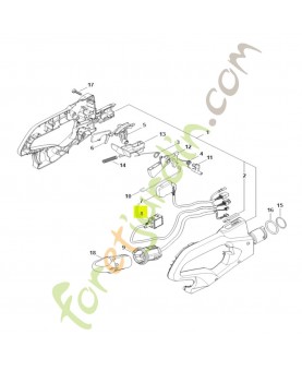Commutateur stihl réf. 4869-430-0502