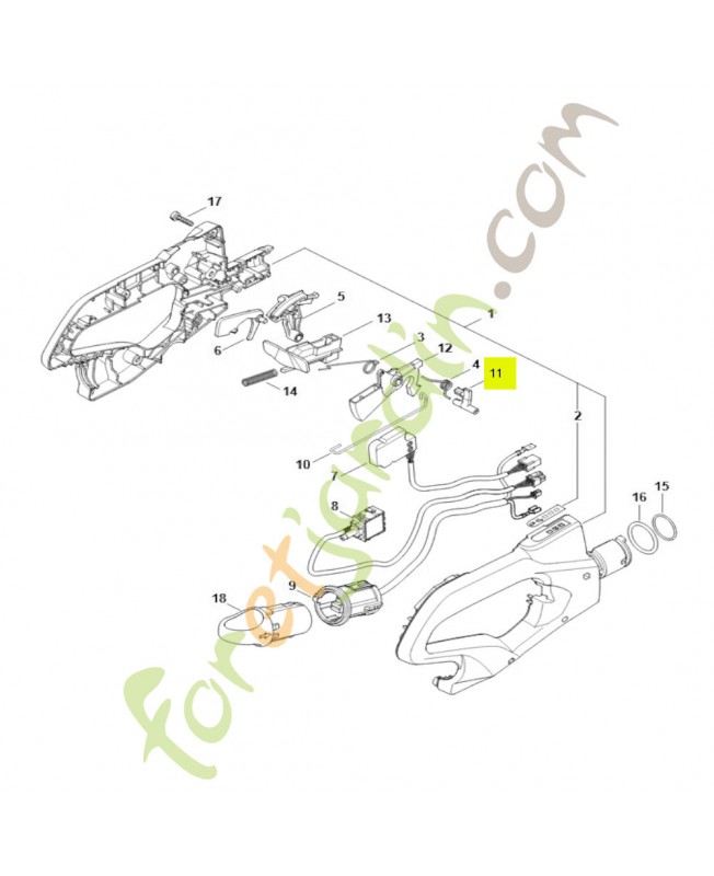 Cliquet stihl réf. 4866-182-9700