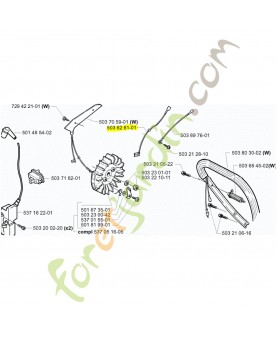 Cable Husqvarna ref. 503626101