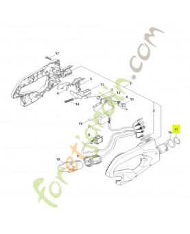 Joint torique 26,7x1,78-NBR70 stihl réf. 9645-945-3198