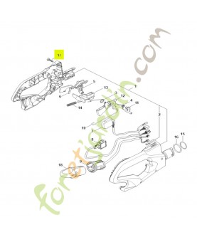 Vis cylindrique IS-P5x18 stihl réf. 9074-477-4132