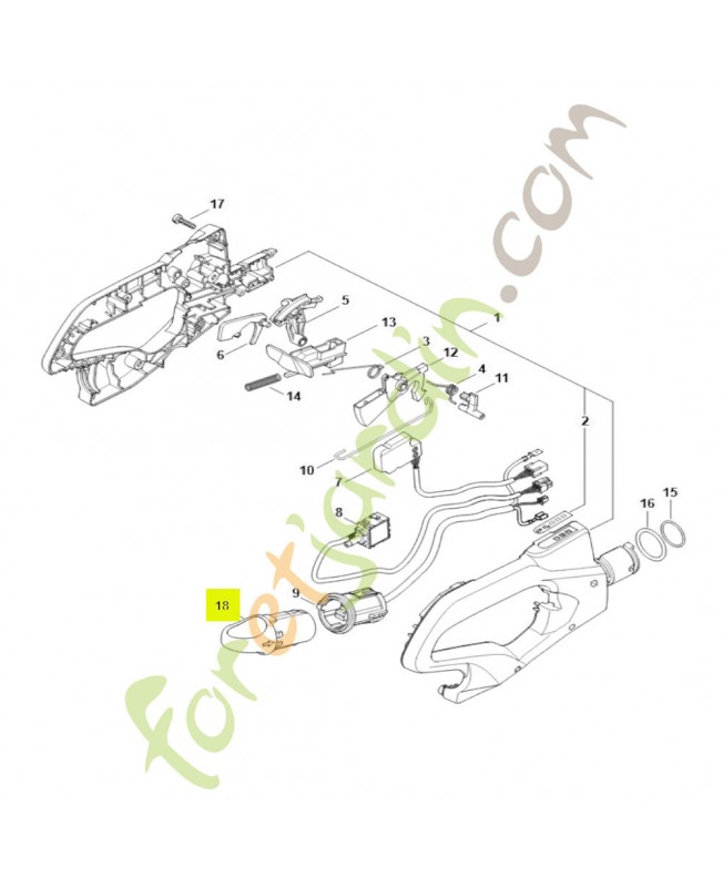 Bouchon stihl réf. 4850-432-2301
