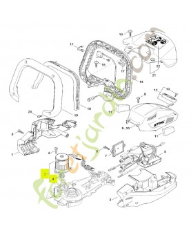 Moteur électrique stihl réf. 4869-600-0204