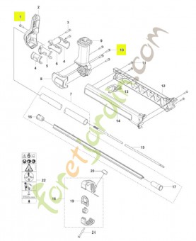 Vis husqvarna réf : 573925804