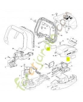 Filtre stihl réf. 4869-084-2600