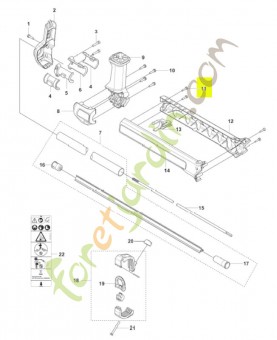 Vis husqvarna réf : 580292901